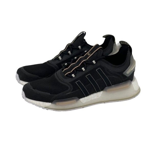 Adidas NMD R1 V3 Womens Running Athletic Shoe Size 7.5 Sneaker Black - Picture 3 of 6
